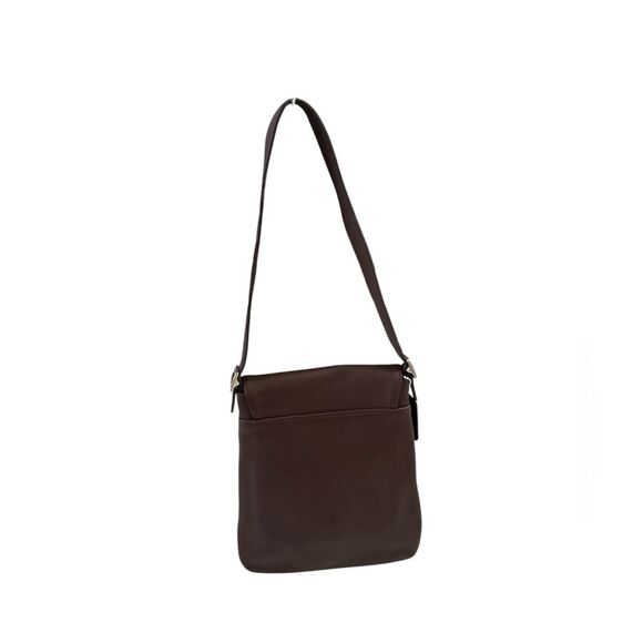 Coach Vintage Brown Leather Shoulders Bag - Picture 4 of 15